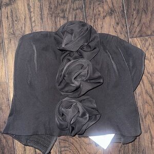 Endless Rose Elegant Black Skirt